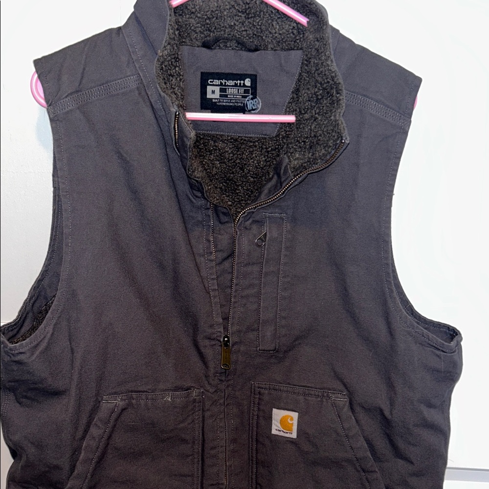 Carhartt Charcoal Sleeveless Vest